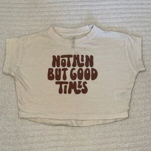 Rylee + Cru boxy tee 6-12 mos